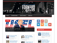 Tablet Screenshot of forwardflorida.com